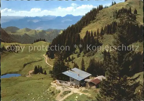 Priener Huette am Geigelstein Kat. Aschau i.Chiemgau