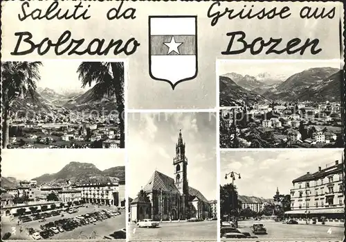 Bozen Suedtirol Pfaqrrturm Walter Platz Bahnhof  Kat. Bozen Suedtirol