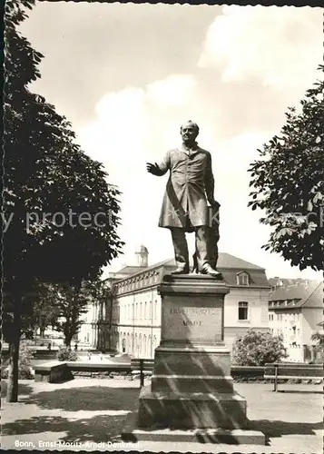 Bonn Rhein Ernst Moritz Arndt Denkmal  Kat. Bonn