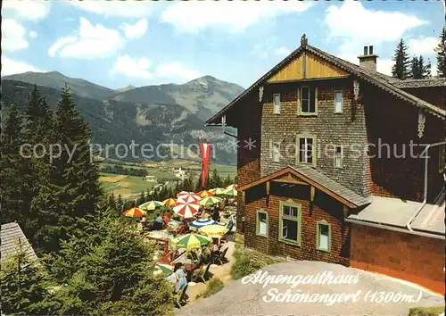 Salzburg Oesterreich Alpengasthof Schoenangerl am zweiten Wasserfall Kat. Salzburg