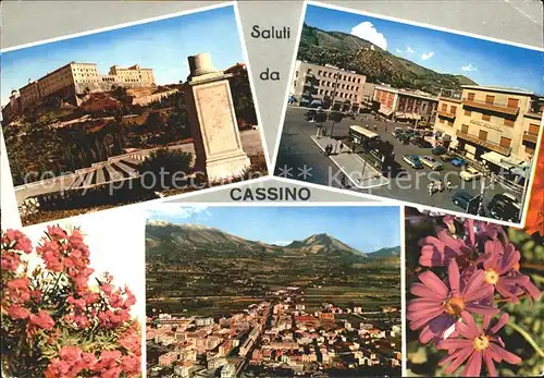 Cassino Abbazia Montecassino Piazza A. Diaz Kat. Frosinone