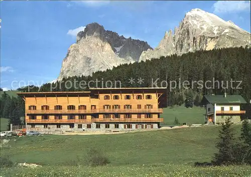 Alpe di Siusi Hotel Floralpina Berghaus Hubertus  Kat. Seiser Alm Dolomiten