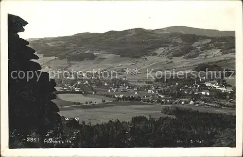 Hohenfurt Panorama Kat. Tschechische Republik