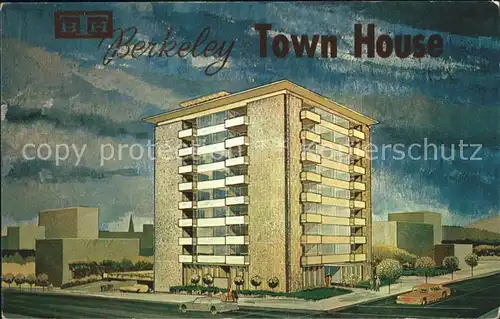 Dana California Berkeley Town House Illustration