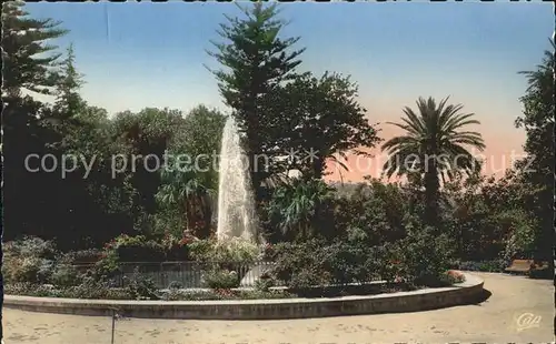 Blida Algerien Jardin Bizot Kat. Algerien