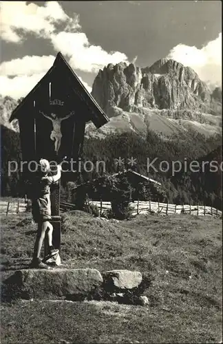 Catinaccio Cipriano Rosengartengruppe aus Tiersertal Kat. Italien