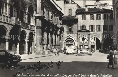 Milano Piazza dei Mercanti  Kat. Italien