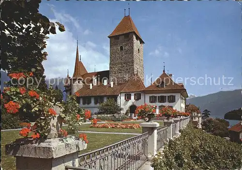 Spiez Thunersee BE Schloss  / Spiez /Bz. Niedersimmental
