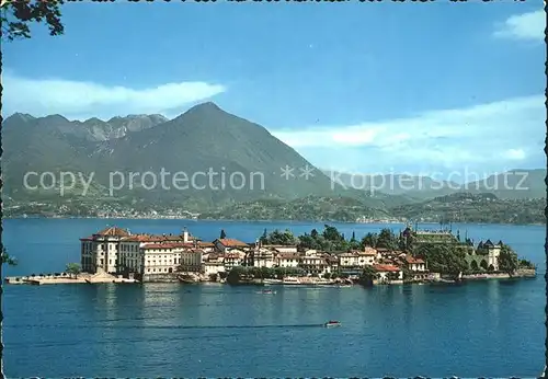 Isola Bella Fliegeraufnahme Kat. Lago Maggiore