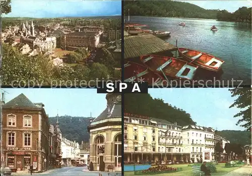 Spa Liege Casino Kursaal Eglise Lac de Warfaaz Kat. 