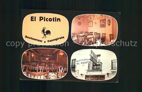 Fuengirola Costa del Sol Restaurant El Picotin Kat. Spanien