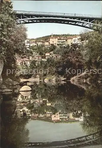 Tirnovo Eisenbahnbruecke / Bulgarien /