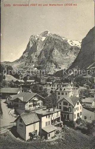 Grindelwald Wetterhorn Kat. Grindelwald