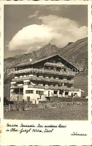 Ober Gurgl Pension Jenewein Kat. Oesterreich