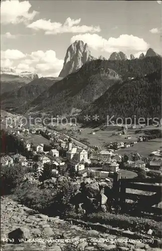 Val Gardena Ortisei Gruppo Sassolungo  Kat. Italien