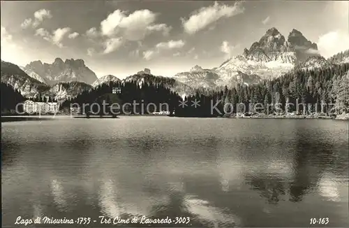 Lago di Misurina Tre Cime di Lavaredo  Kat. Italien