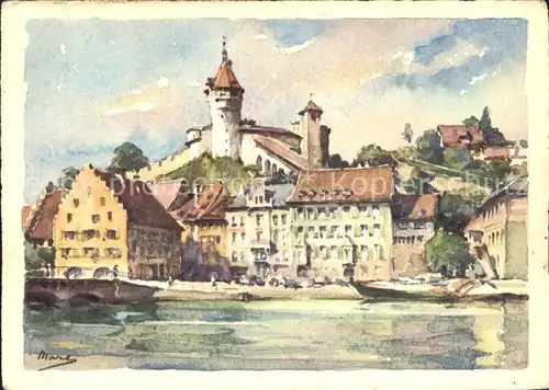 Schaffhausen SH Schloss Munot  Kat. Schaffhausen