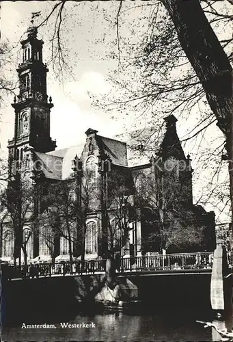 Amsterdam Niederlande Westerkerk  Kat. Amsterdam