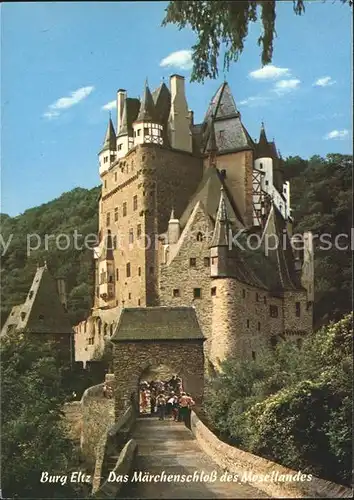 Burg Eltz Maerchenschloss  Kat. Wierschem