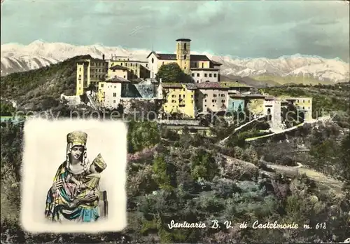 Cressogno Lombardei Santuario B. V. Castelmonte Kat. Valsolda