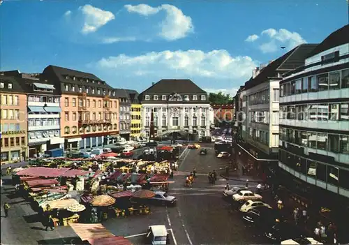 Bonn Rhein Rathaus Marktplatz Kat. Bonn