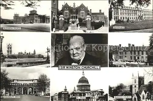 Sandhurst Sir Winston Churchill Chartwell Bladon Church Westminster Kat. Bracknell Forest