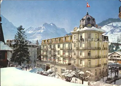 Engelberg OW Hotel Schweizerhof Kat. Engelberg