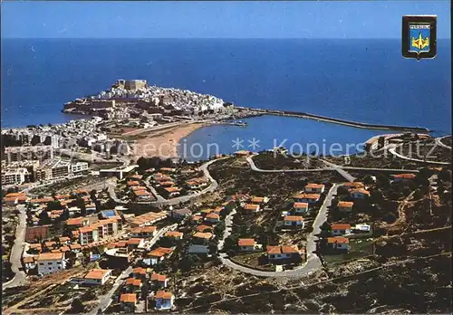 Peniscola Vista aerea Kat. Spanien