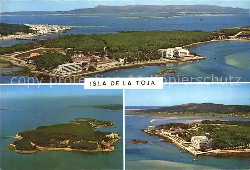 Isla de La Toja Fliegeraufnahme