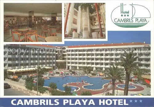 Cambrils Playa Hotel Ristorante Swimming Pool Kat. Costa Dorada