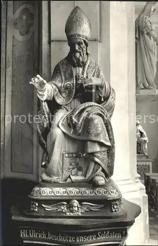 Ortisei Statue St. Ulrich Kat. Italien