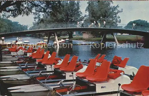 Toronto Canada Paddle Boats on the Lagoon Center Island Kat. Ontario