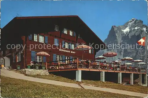 Grindelwald Berghaus Bort Kat. Grindelwald