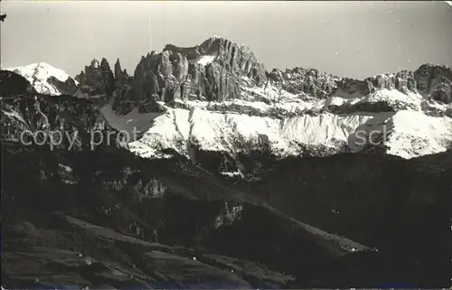 Dolomiten Der Rosengarten Kat. Italien