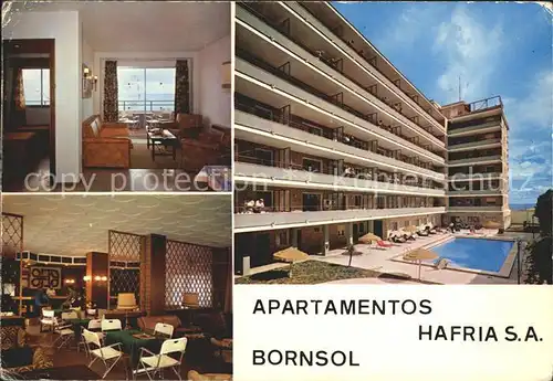 Torremolinos Apartamentos Hafria Bornsol Kat. Malaga Costa del Sol