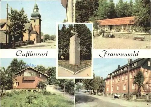 Frauenwald Thueringen  Kat. Frauenwald