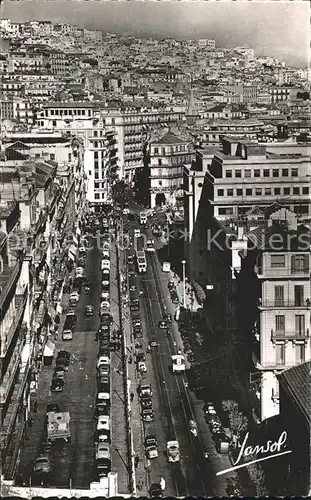 Alger Algerien Boulevard Bugeaud Rue Leluch  / Algier Algerien /