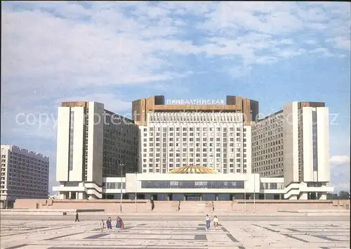 St Petersburg Leningrad Hotel Pribaltiskaya  / Russische Foederation /Nordwestrussland