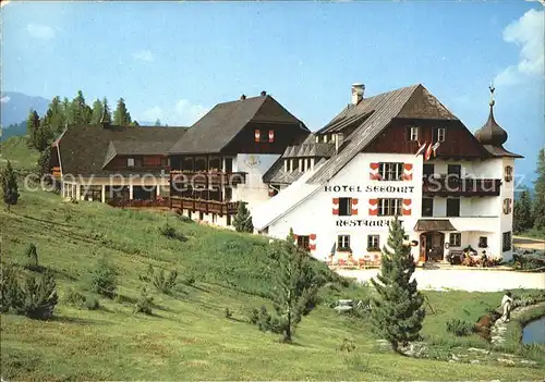 Turracher Hoehe Hotel Seewirt  Kat. Reichenau Kaernten
