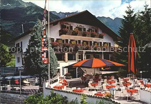 Partschins Rabland Hotel Cafe Panorama  Kat. Partschins Suedtirol