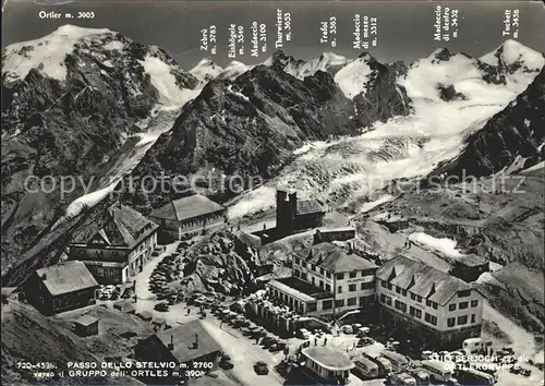 Stelvio Ortler Zebru Grafoi Madaccio Kat. Italien