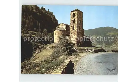 Canillo Kirche im Valls D`Andorra Kat. Andorra