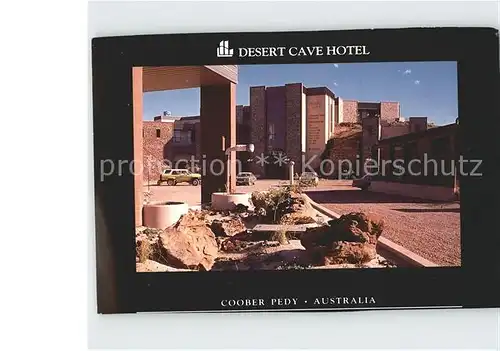 Coober Pedy  Desert Cave Hotel Kat. Adelaide