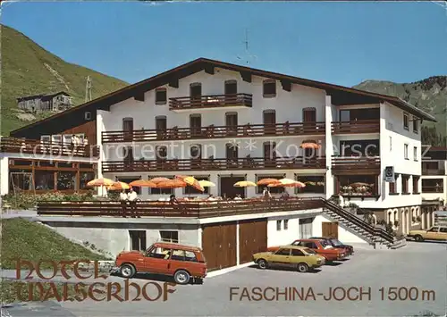 Faschina Hotel Walserhof Kat. Fontanella