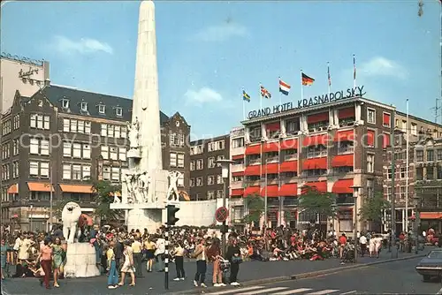 Amsterdam Niederlande Nationaldenkmal Kat. Amsterdam