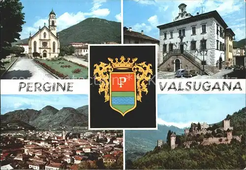 Pergine Valsugana Burg Kirche