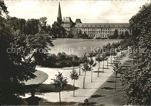 Bonn Rhein Universitaet Hofgarten Kat. Bonn