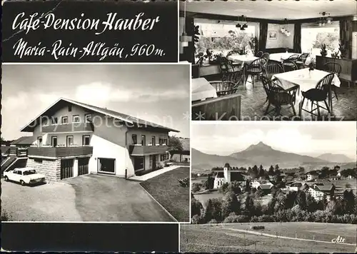 Maria Rain Allgaeu Cafe Pension Hauber Kat. Mittelberg Oy