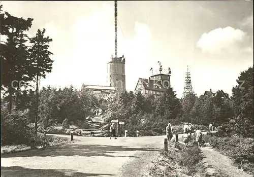 Grosser Inselsberg Fernsehturm  Kat. Brotterode