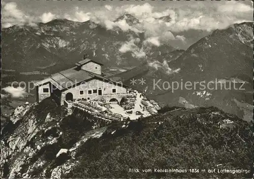 Kehlsteinhaus Lattengebige  Kat. Berchtesgaden